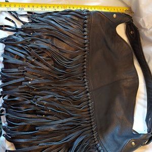 Oryany nwt black Stevie fringe hobo